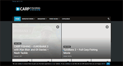 Desktop Screenshot of carpfishingvideos.com